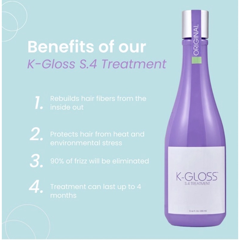K-Gloss S.4 Treatment 355 ml / keratin Treatment