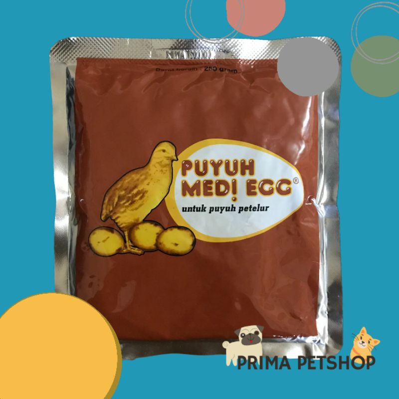 Puyuh Medi Egg untuk puyuh petelur 250gr