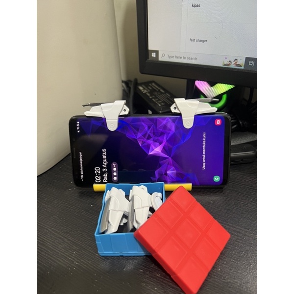 TOMBOL Trigger - L1 R1 Tombol Joy Stick Game PUBG Free Fire Rules Of Survival TRIGGERED