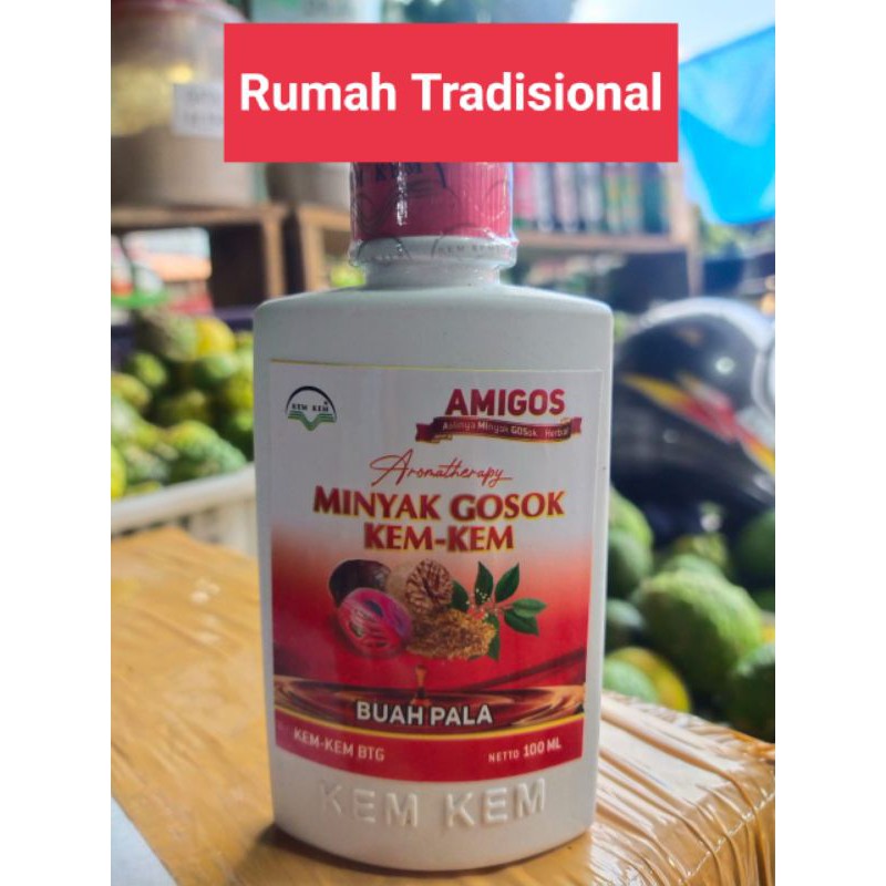 

Minyak Kem Kem Cap Buah Pala 100ml