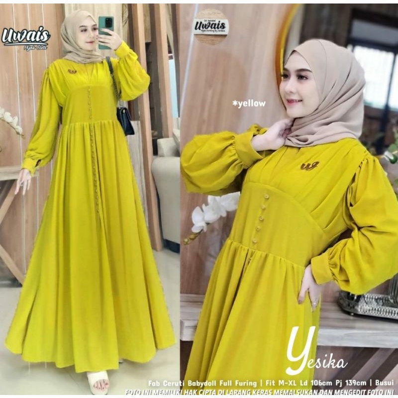 Dress Muslim Yesika By Uwais
