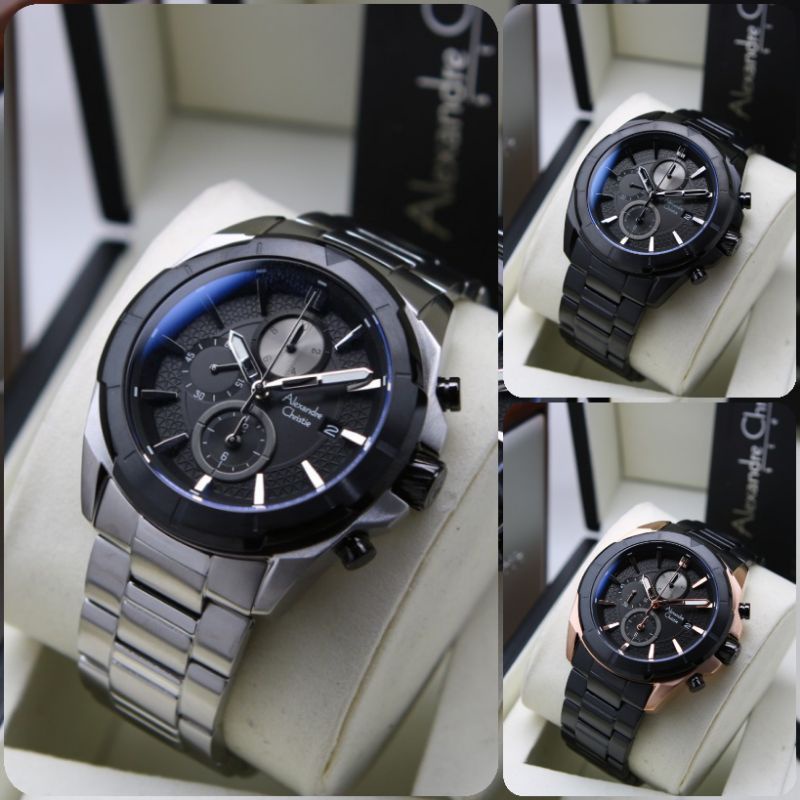 ALEXANDRE CHRISTIE 6596 / 6596MC PRIA ORIGINAL GARANSI 1TAHUN