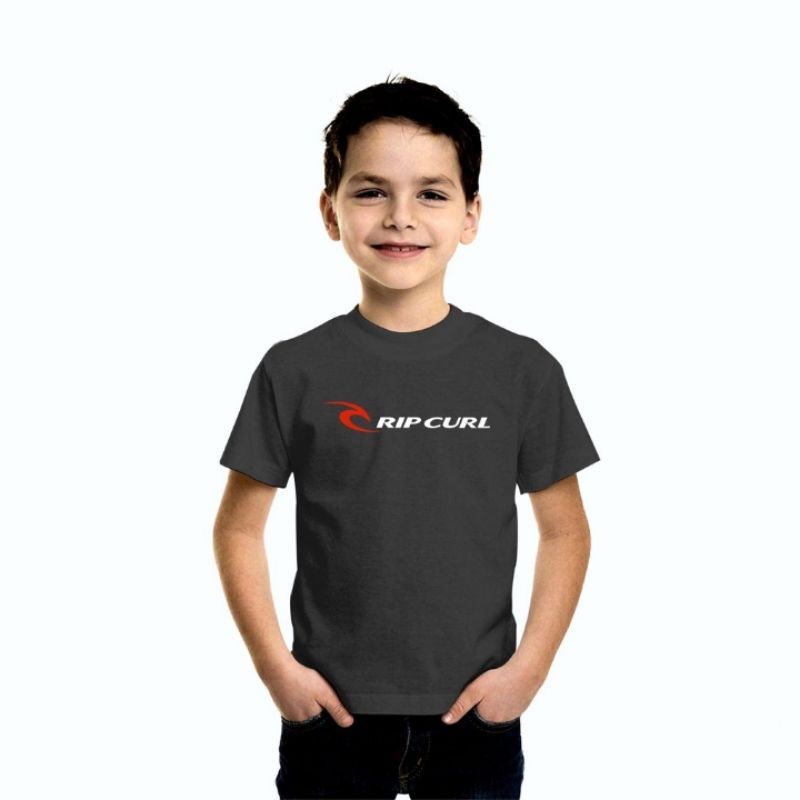 KAOS ANAK RIPCURL TERBARU COTTON COMBED PREMIUM