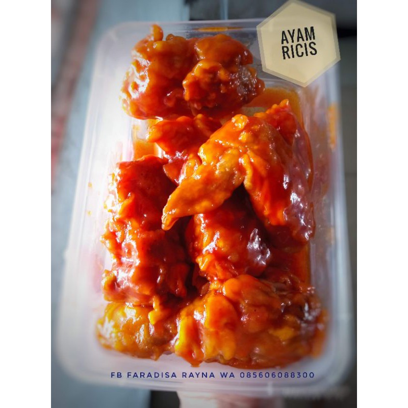 

ayam ricis plus nasi