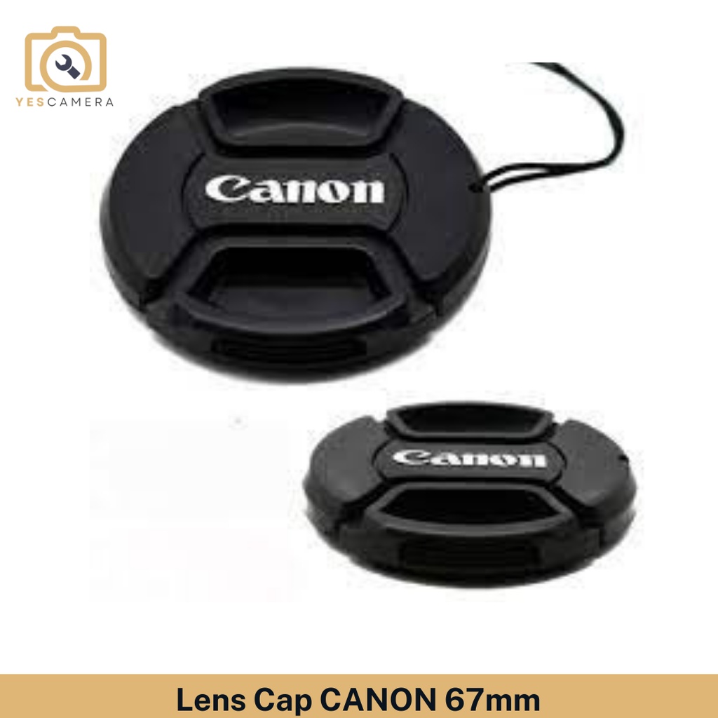 Lens Cap Canon 67mm Lenscap 67mm Canon Tutup Lensa Canon 67mm