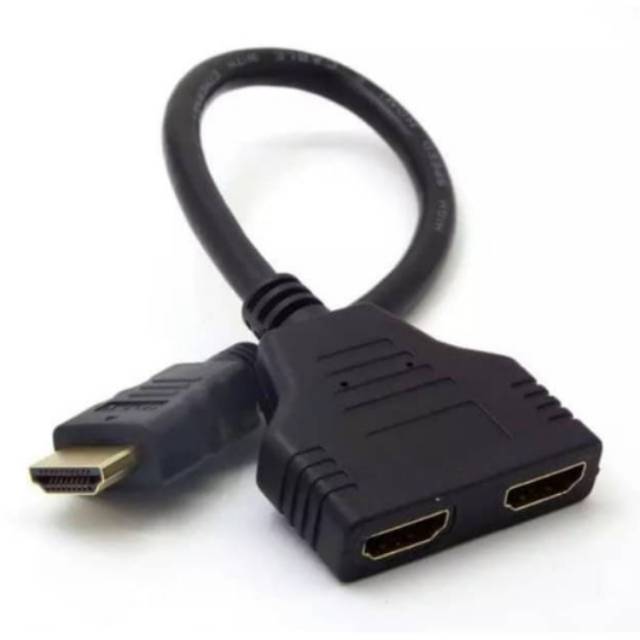 Converter HDMI Splitter Cabang 2 in 1