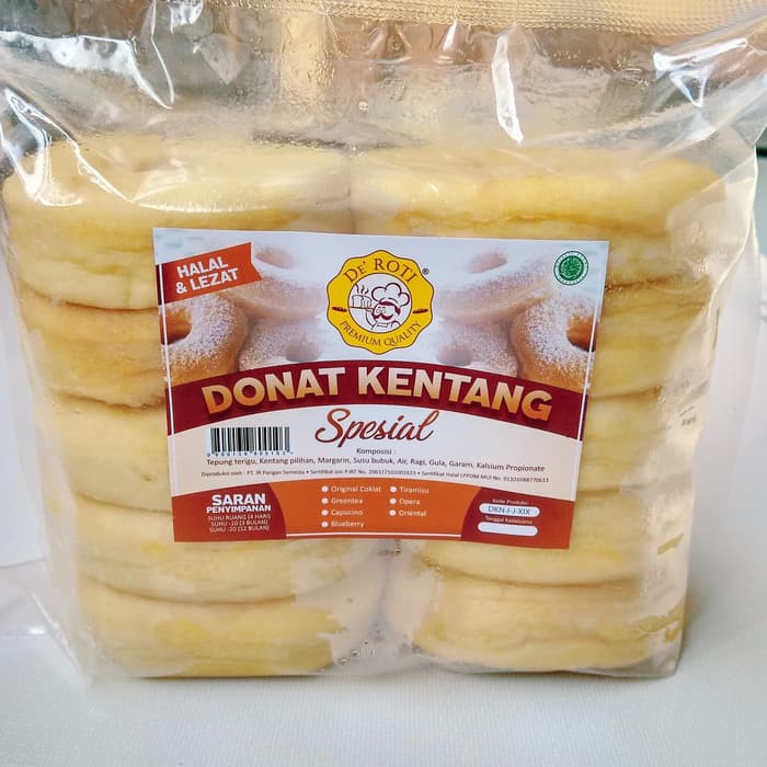 

Donat Kentang Spesial De Roti isi 10