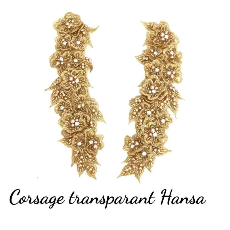 

Corsage transparant Hansa