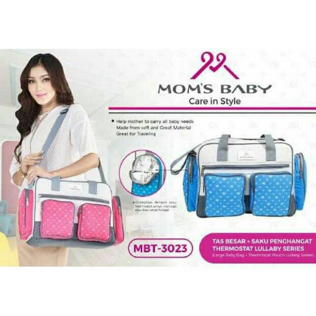 (SALE)Tas bayi besar+saku penghangat/tas bayi mom's baby besar