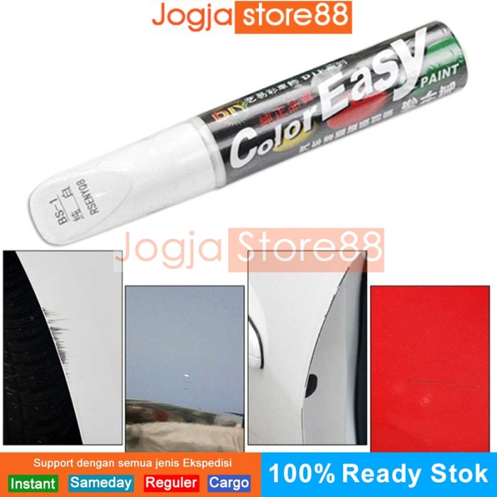 Cat Spidol Penghilang Baret Lecet Cat Mobil - Color Silver