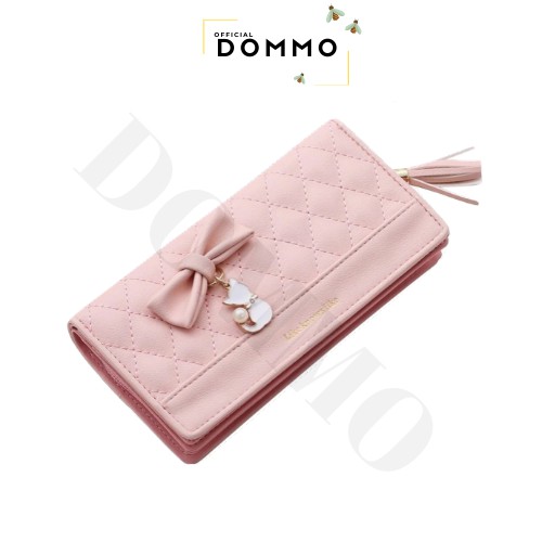[LOKAL] DOMMO - D1092 DOMPET ALEESHA - Dompet Panjang Wanita MORYMONY BISA COD DARI JAKARTA