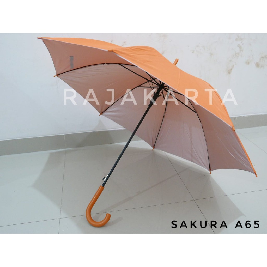 PAYUNG STANDARD ORANGE DALAM SILVER MERK SAKURA A65