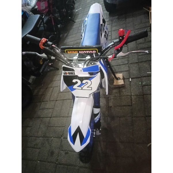 MOTOR MEDIUM TRAIL NEW SK STANG STENLIS MESIN 2 TAK BISA BEBAN 90KG~MOTOR CROSS~ MAINAN MOTOR ANAK