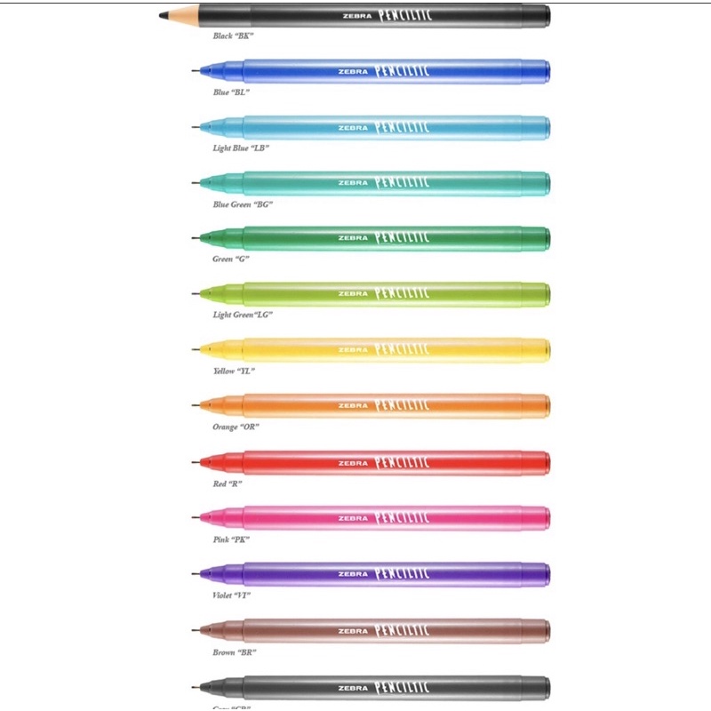 

Pulpen zebra penciltic 0.4
