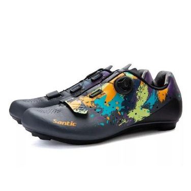 SANTIC Cleat Road Shoes Grafiti ROADBIKE