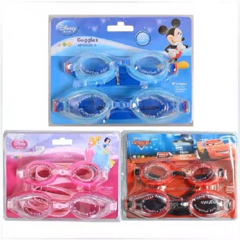 disney swimming goggles glasses family set kacamata renang anak