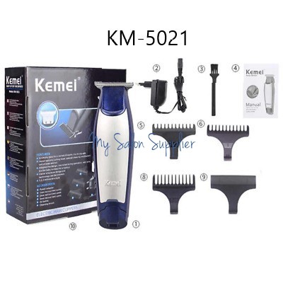 Alat Cukur Rambut / Hair Clipper USB / Cord Kemei KM-5021