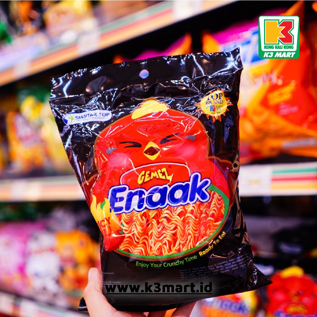 

Mie Gemez Enaak Spicy Chili 3s 26gr