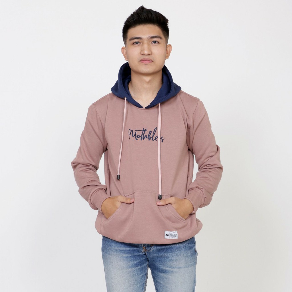 Jaket Hoodie MOTHBLES TWO COLOR – Edition Trendy Casual  Unisex Good Brand Quality Stylish