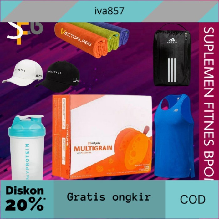 

PROMO Mganik Multigrain 500 Gram 20 Sachet M ganik M-Ganik Minuman Sereal Mu - Bonus tassepatu GRATIS ONGKIR