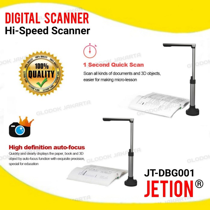 Digital Scanner Portable Hi Speed Mesin Scan Digital JETION JT-DBG001