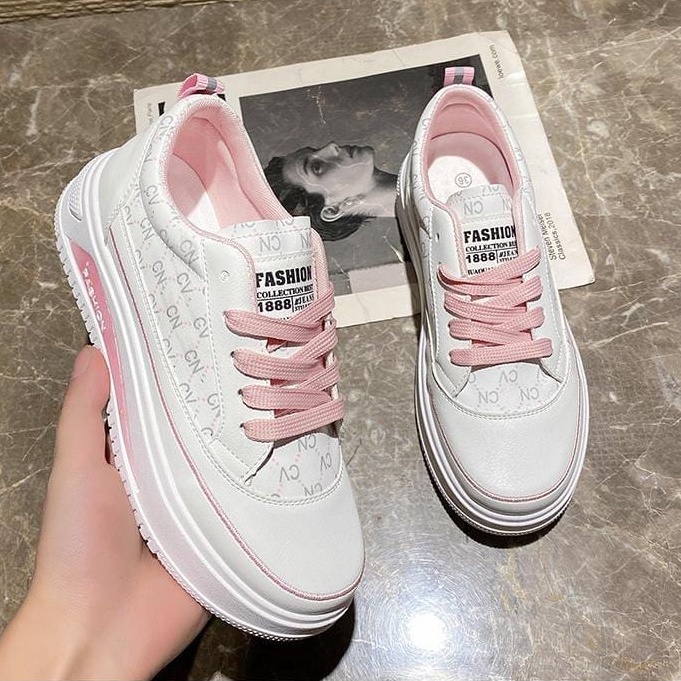 TBIG [COD] Sepatu Sekolah Sneakers Import Shoes FASHIONCN Wanita Sepatu Korea Style Sekolah Kuliah