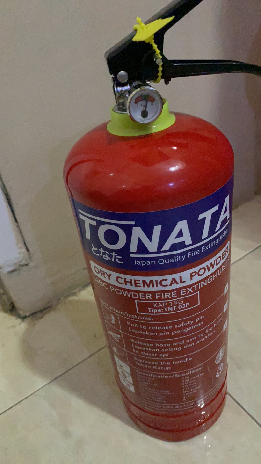 Apar 3kg Tonata / Foam 3 Kg / Set Komplit