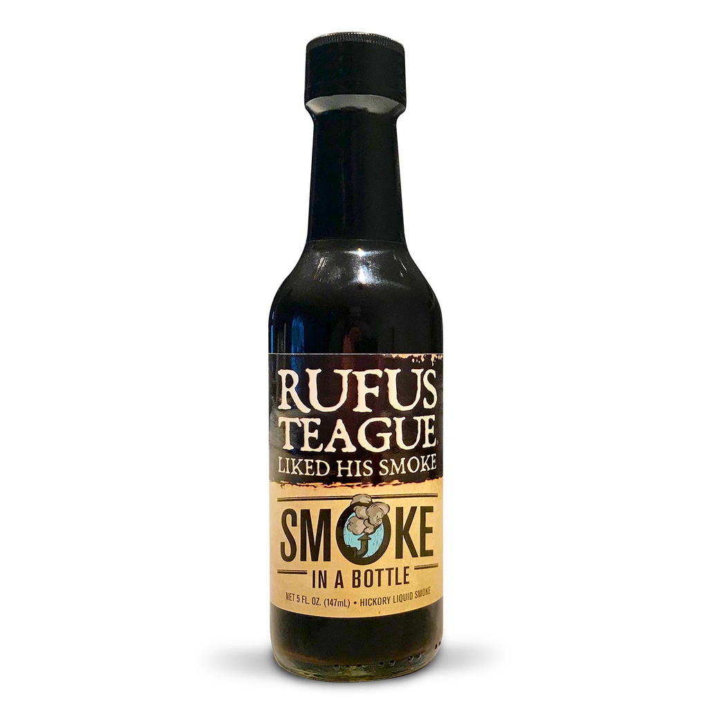 

Rufus Teague Liked His Smoke Liquid Smoke in a Bottle BBQ Barbecue Grill Meat Smoky Liquid Sauce Saus Barbekyu Aroma Daging Asap Arang