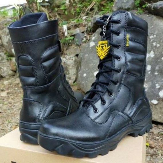SEPATU PDL BROTRHER LGR RADIAL KULIT ASLI SEPATU PDL TNI POLRI SECURITY SATPAM SEPATU BOOTS PRIA