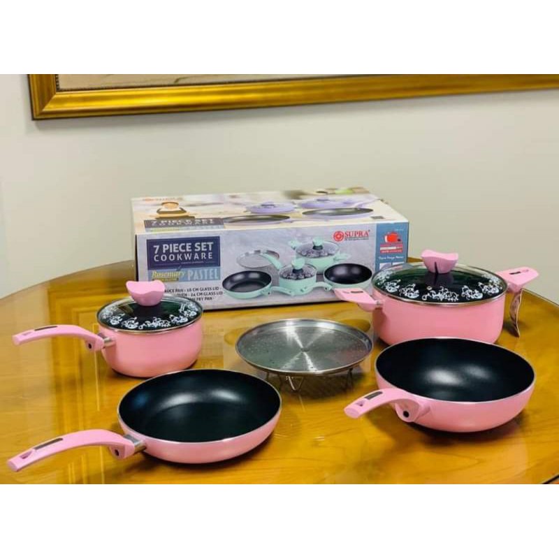 

supra set 7pcs pastel