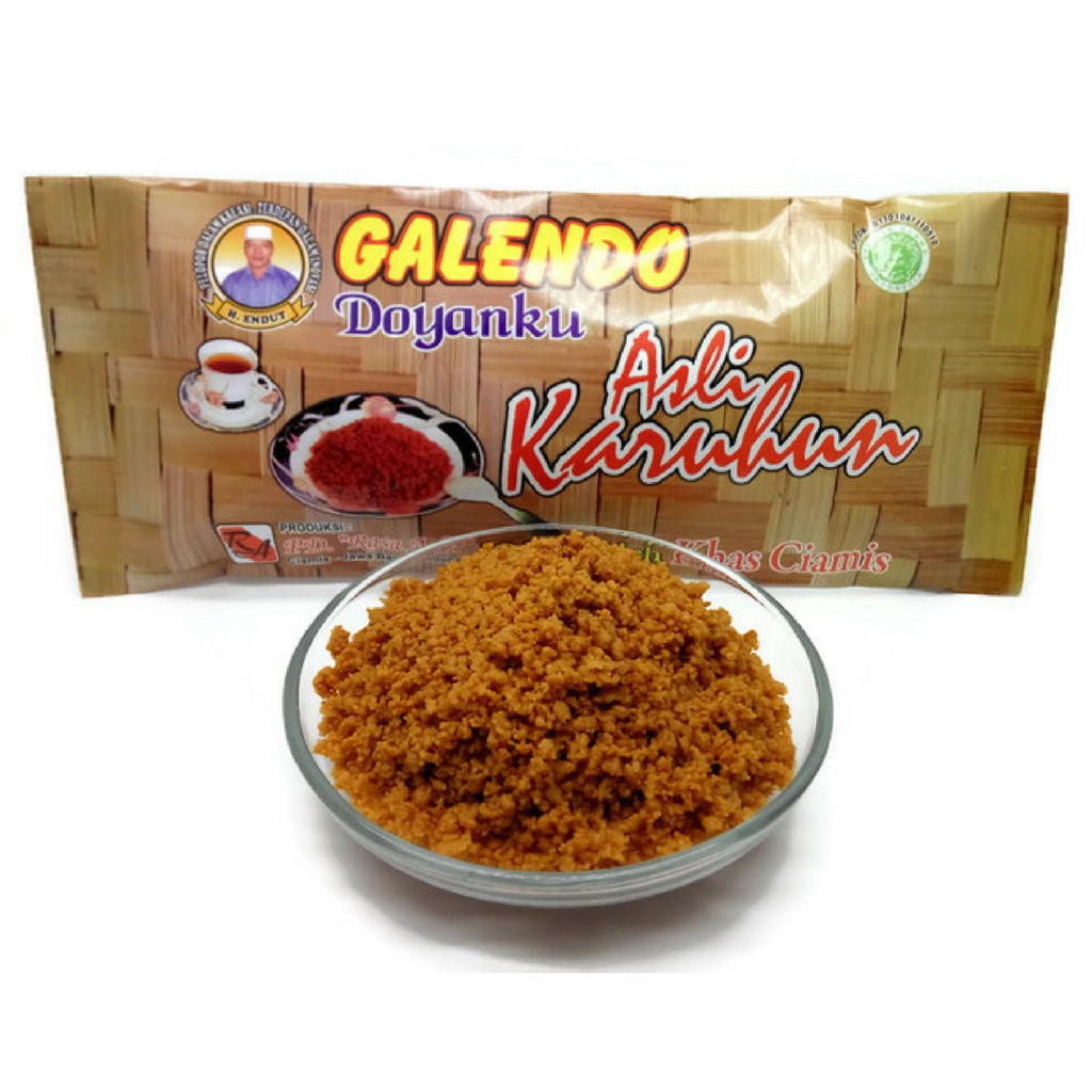 Galendo Blondo Glendo Karuhun rasa original bubuk 125gr kuliner jadul seperti coklat