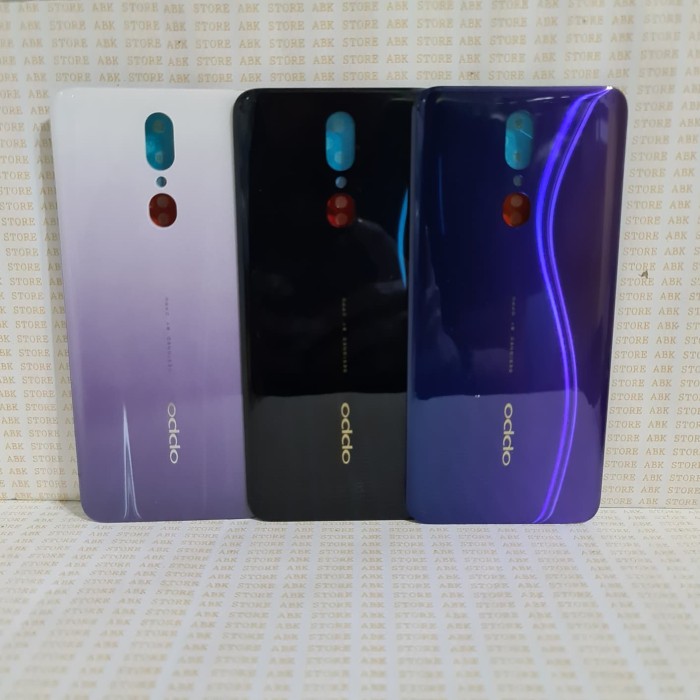 Tutup Belakang Backcover Backdoor OPPO F11 Original - Flourite Purple