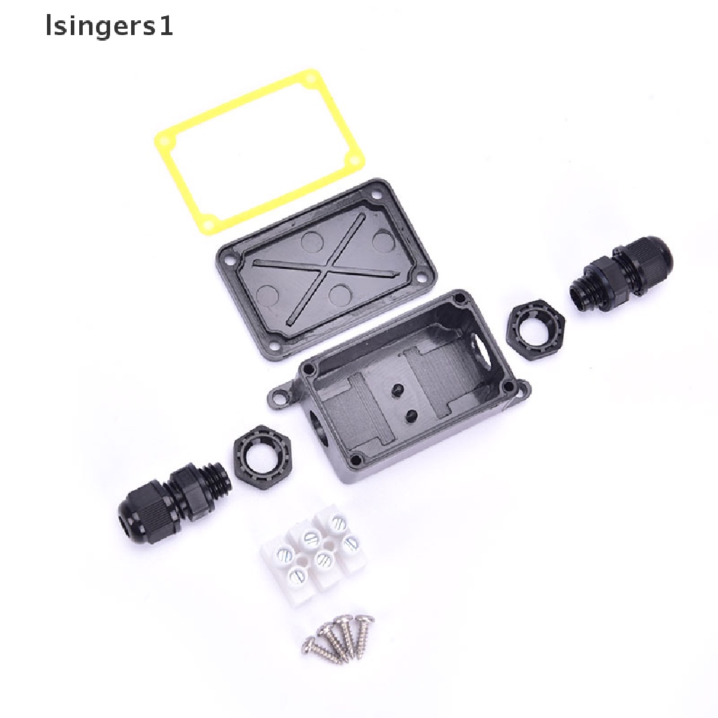 (lsingers1) Kotak Junction Box Elektrik Anti Air / UV Bahan Plastik Untuk Outdoor