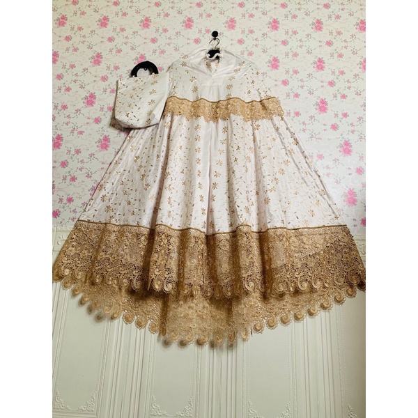 Mukena Prada Kalung Renda Keong