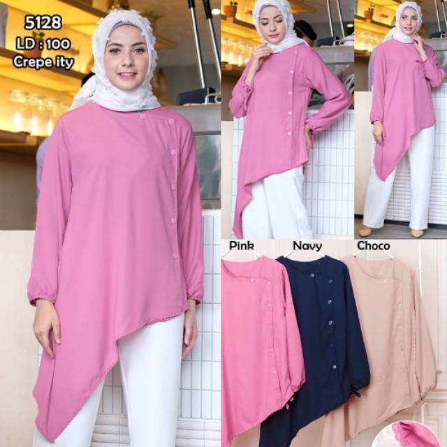 Blouse asimetris