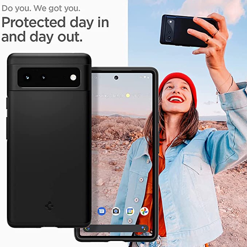 [TUP Ultra-thin Matte Soft Shockproof Case] [Full Body Protection Cases Compatible With Google Pixel 6 Series]