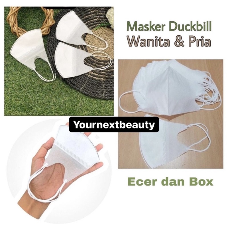 masker duckbill ecer dan grosir
