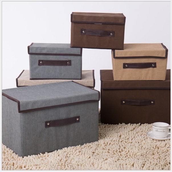 HomiHomi Tempat Penyimpanan (1pc dpt 2box) / 2 in 1 Colour Storage Box - SBS003