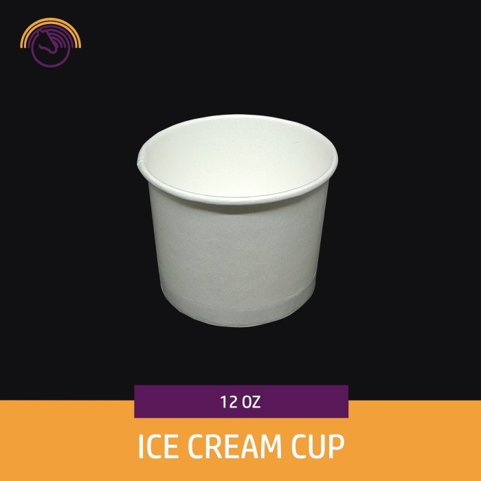 Paper Cup Ice Cream - Gelas Kertas - Jasuke - 12oz 360ml