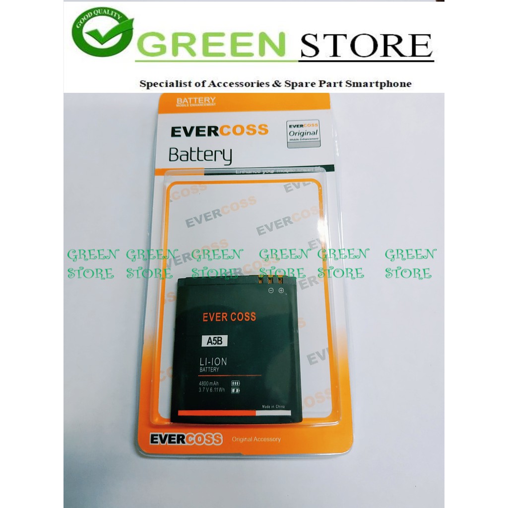 Baterai Evercoss A5B Double Power | Batre, Evercross, Cross batre battery baterai batrei hp handphon