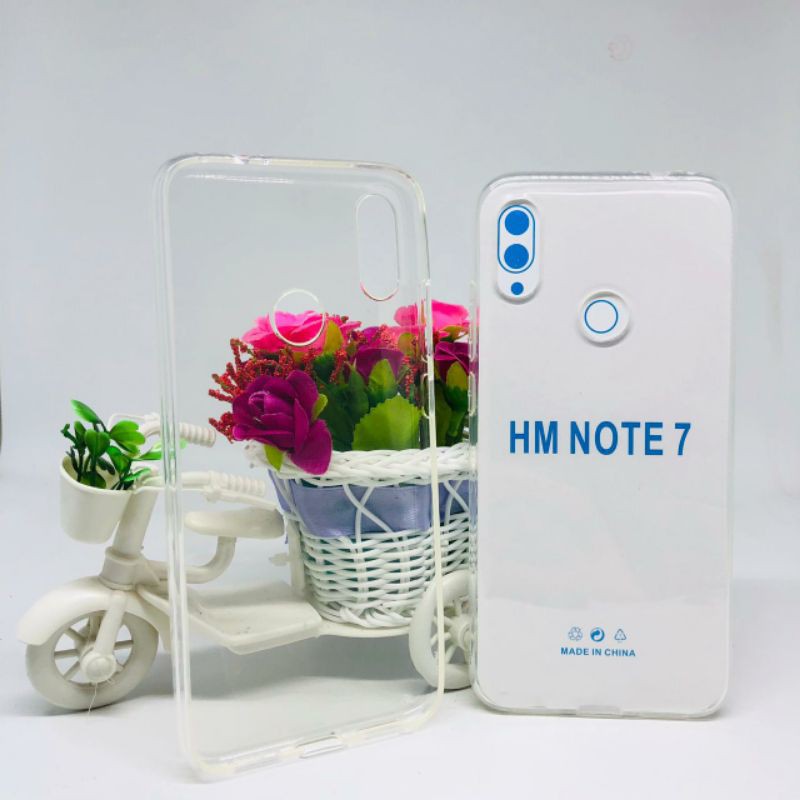 Silikon Jelly Soft Case Bening Xiaomi Redmi Note 7 Softcase