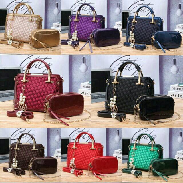 Tas Webe Narini V3153 set snapshot bag