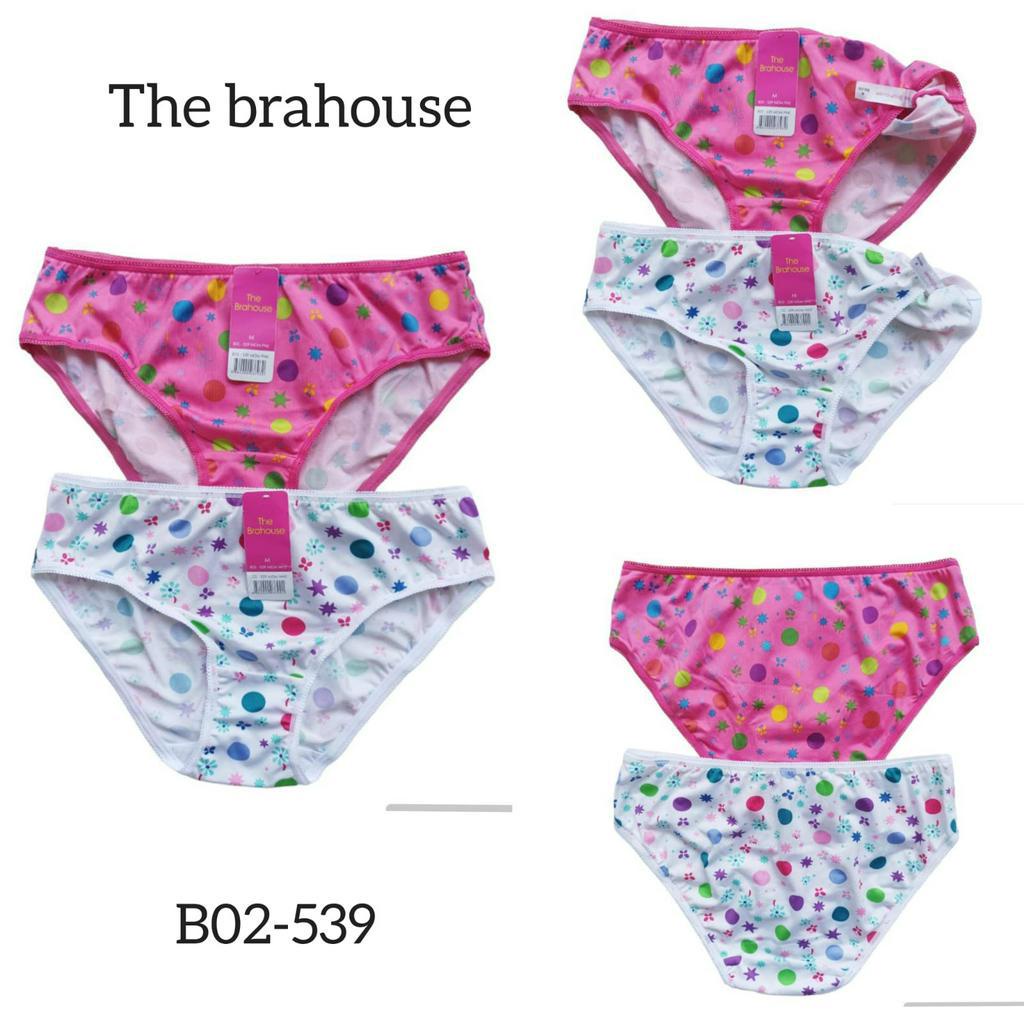 The brahouse panty midi polkadot B02-539 branded original sale size M