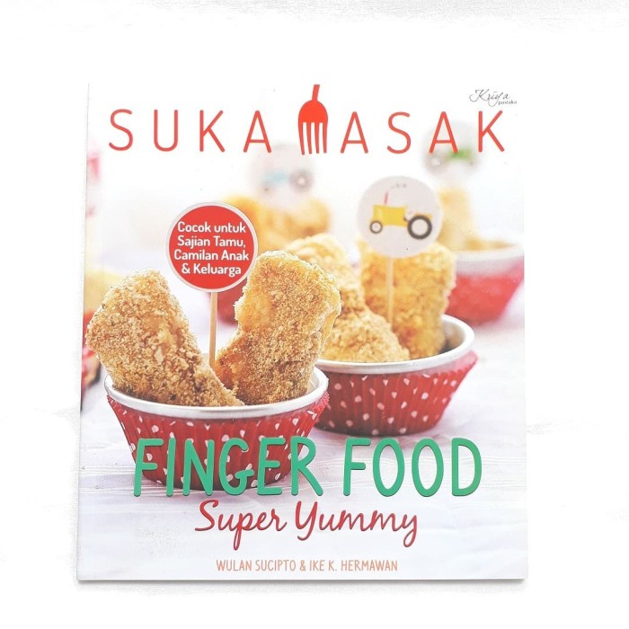 

Buku Resep cemilan makanan bayi BLW : SUKA MASAK FINGER FOOD YUMMY - BARU