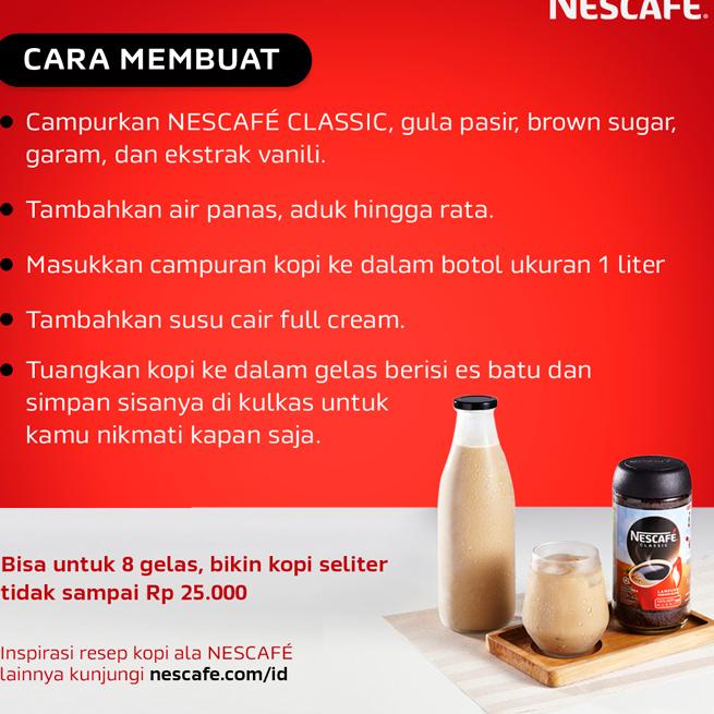 

Terupdate I8WKS Nescafe Classic Kopi Hitam Instan Jar 100 gr 69