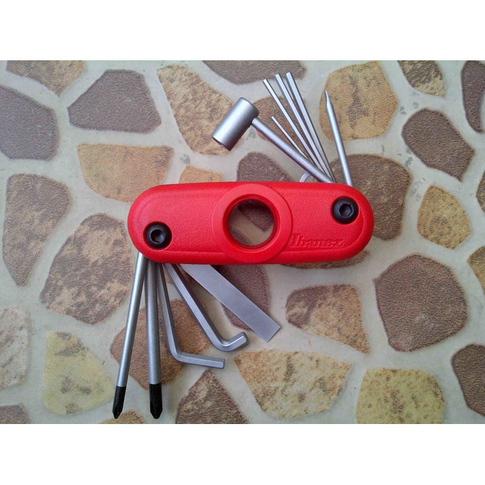 JUAL Mtz11 Ibanez Guitar Multi Tool Gitar & Bass Hex Wrench Kunci L EXLUSIVE