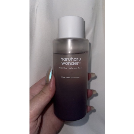 HARU HARU WONDER TONER - BLACK RICE HYALURONIC TONER