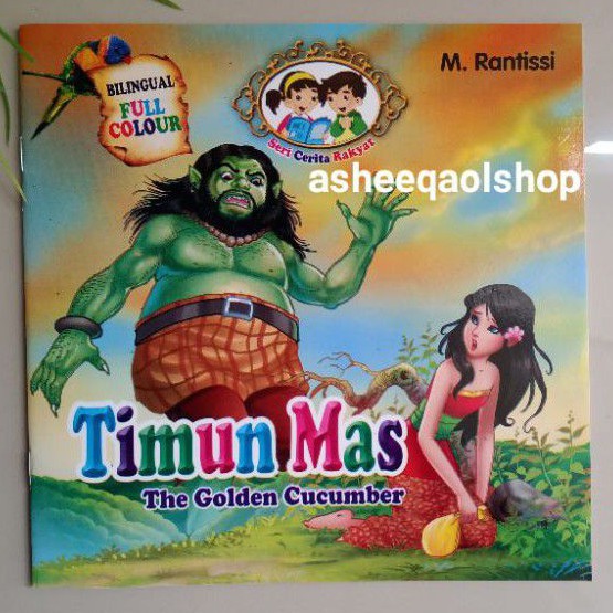 Buku Dongeng Cerita Rakyat TIMUN MAS /BILINGUAL