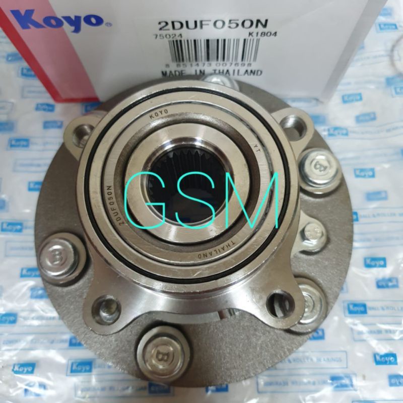 BEARING LAHAR RODA DEPAN WHEEL HUB FRONT MITSUBISHI TRITON PAJERO SPORT ORIGINAL