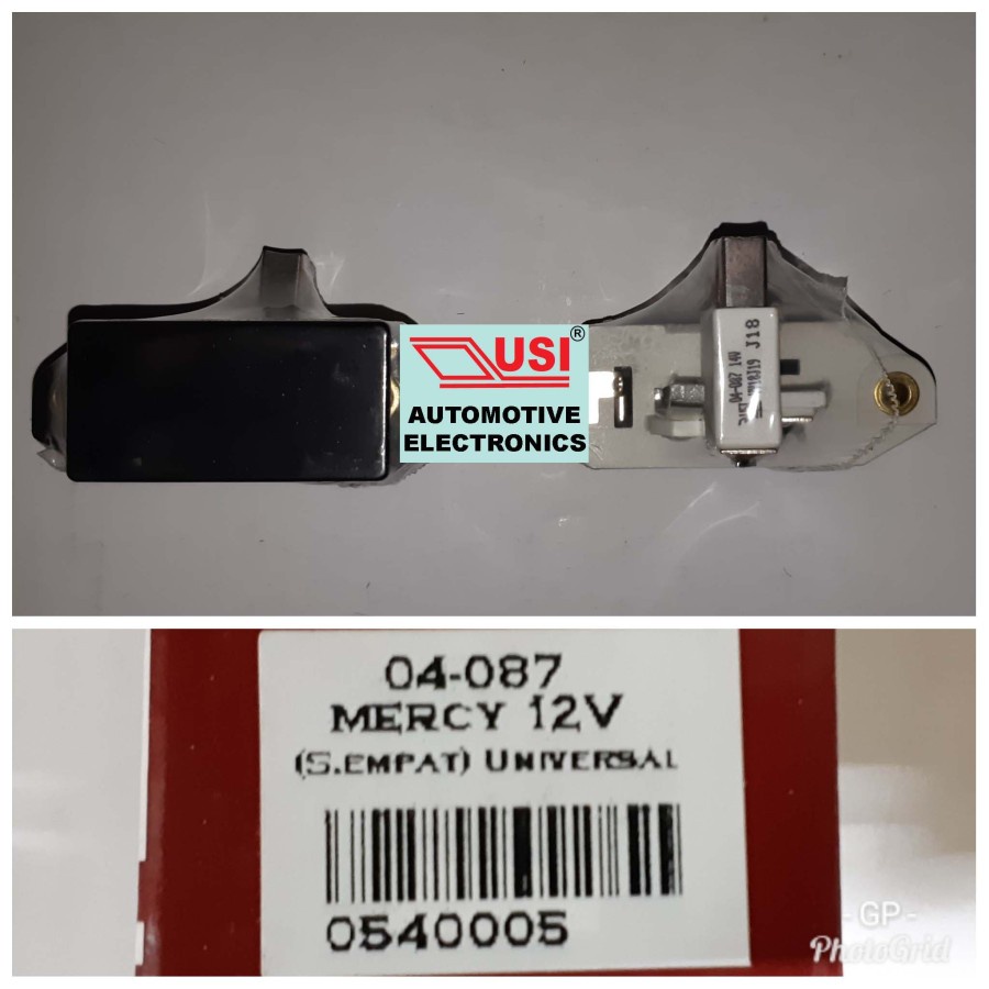 IC Regulator Mercy 12V (segiempat) Universal 40-005